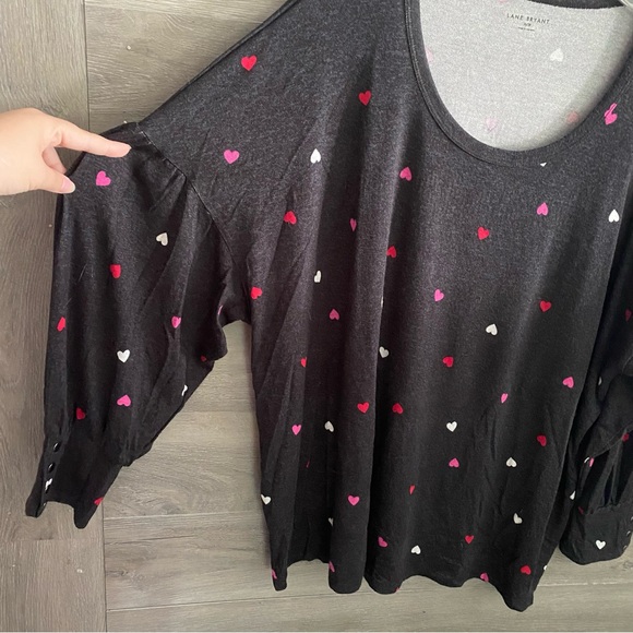 FOR BUNDLES Lane Bryant Relaxed Scoop Neck Sweatshirt 26/28 - Picture 5 of 9